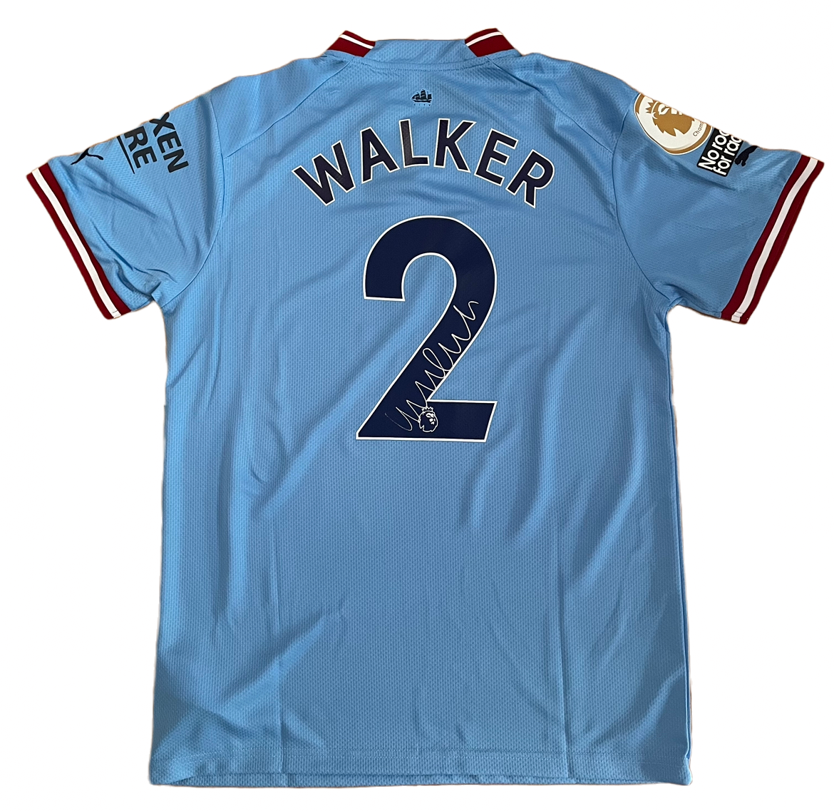 Signed Kyle Walker Manchester City Home Shirt 22/23