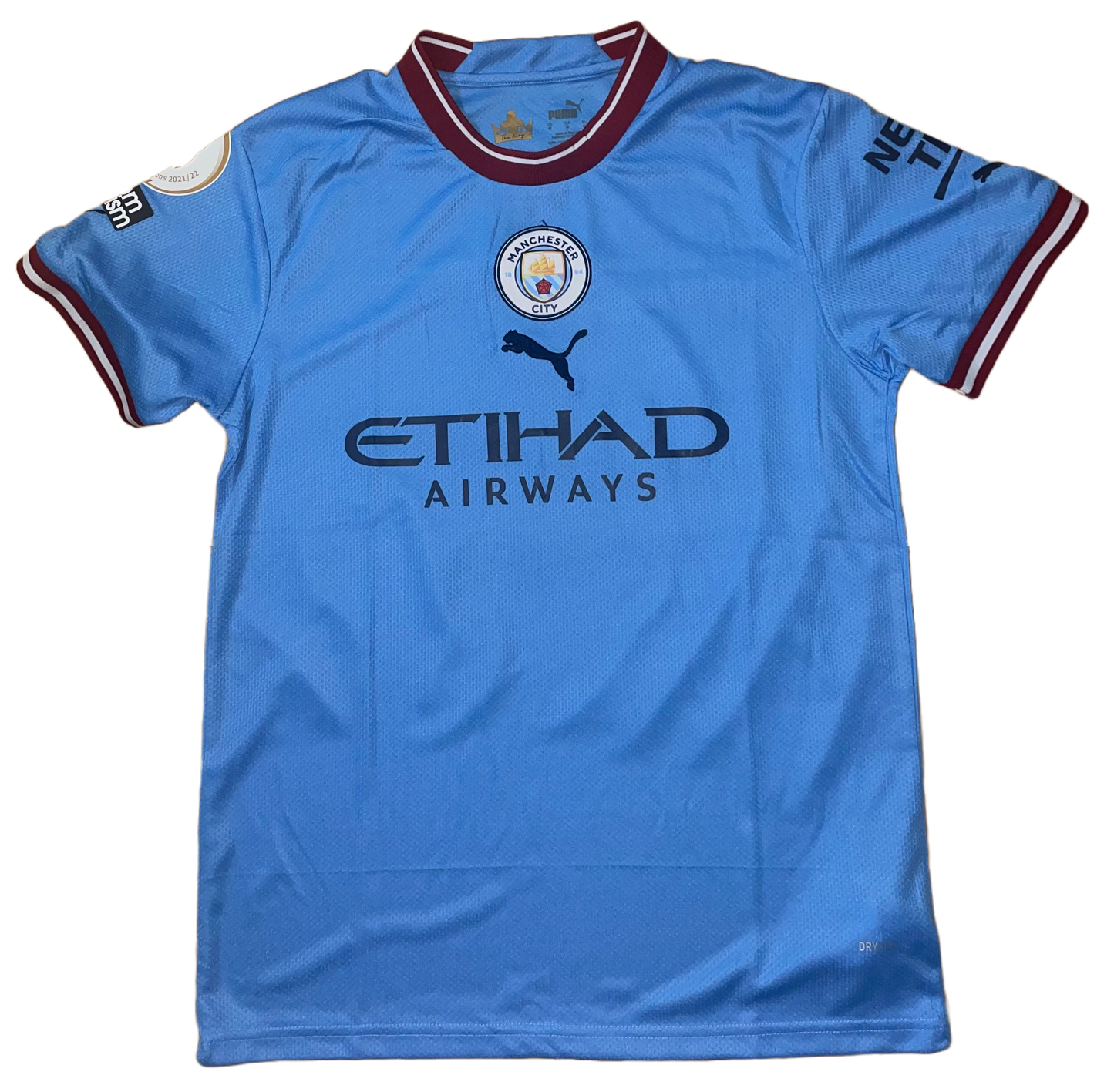 Signed Nathan Aké Manchester City Home Shirt 22/23
