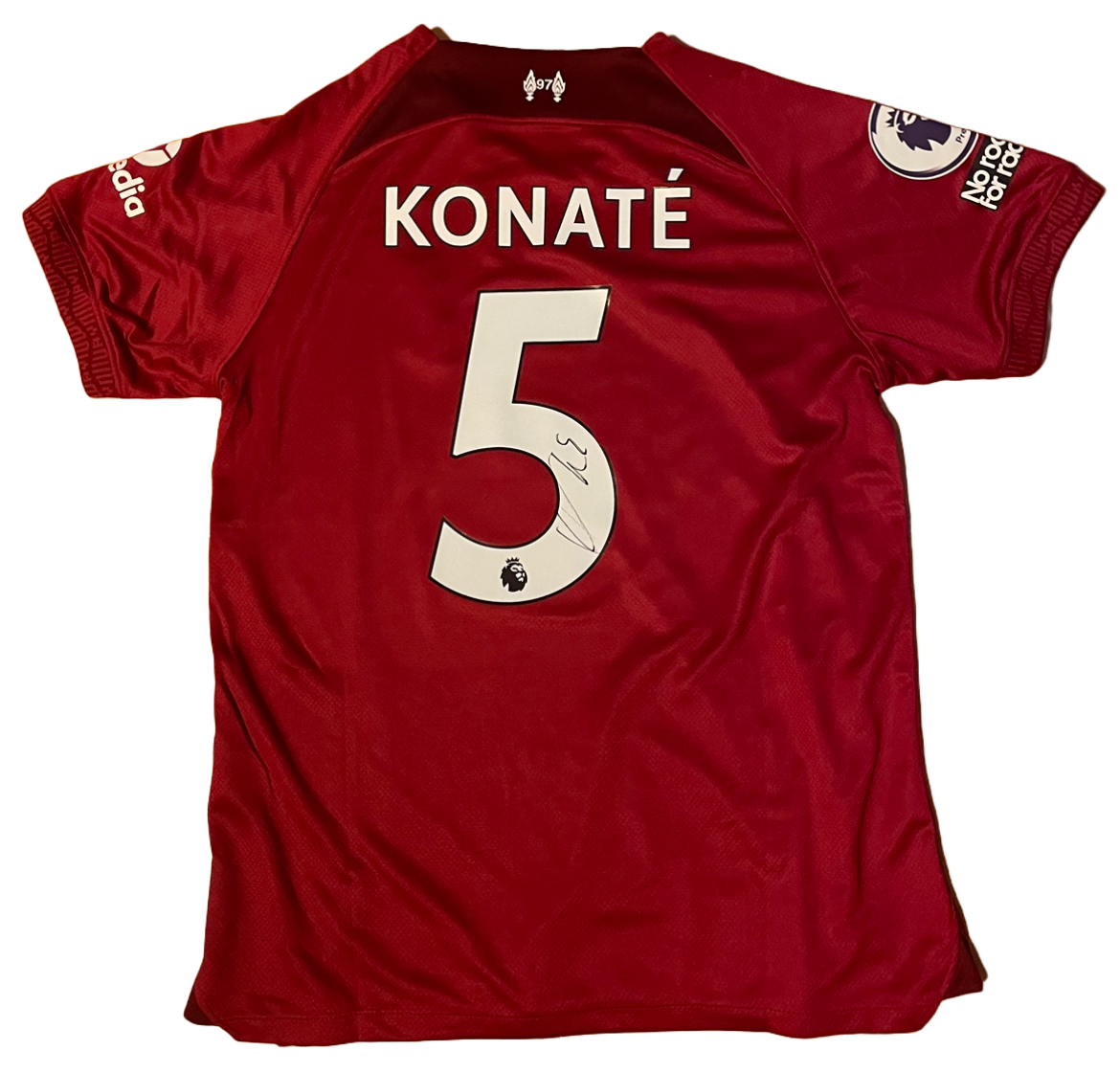 Signed Konaté Liverpool Home Shirt 22/23