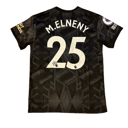 Signed Elneny Arsenal Away Shirt 22/23