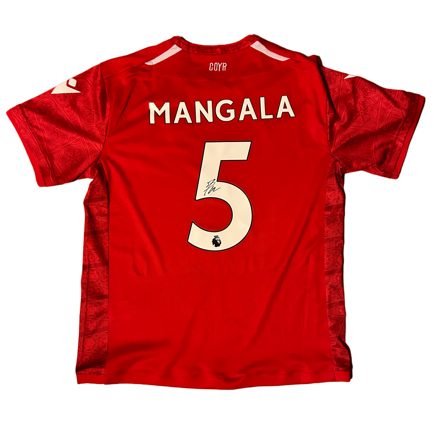 Signed Mangala Nottingham Forest Home Shirt 22/23