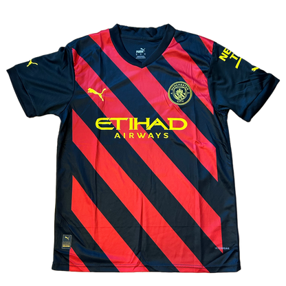 Signed Jack Grealish Manchester City Away Shirt 2022/23