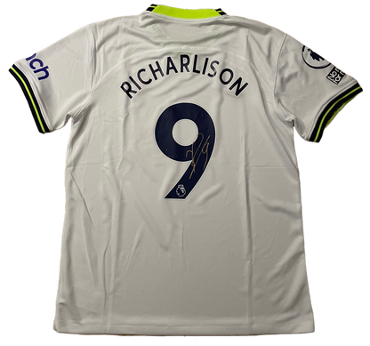 Signed Richarlison Spurs Home Shirt 22/23