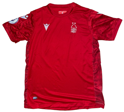 Signed Freuler Nottingham Forest Home Shirt 22/23