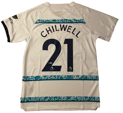Signed Ben Chilwell Chelsea Away Shirt 22/23
